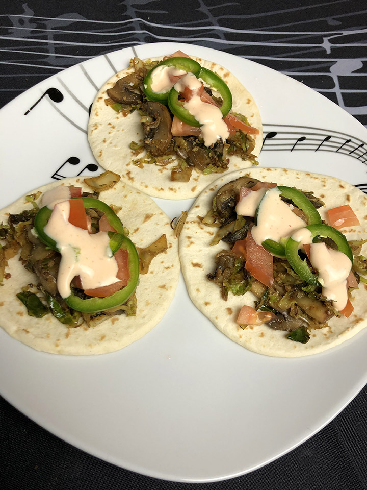 Brussels Sprouts Tacos