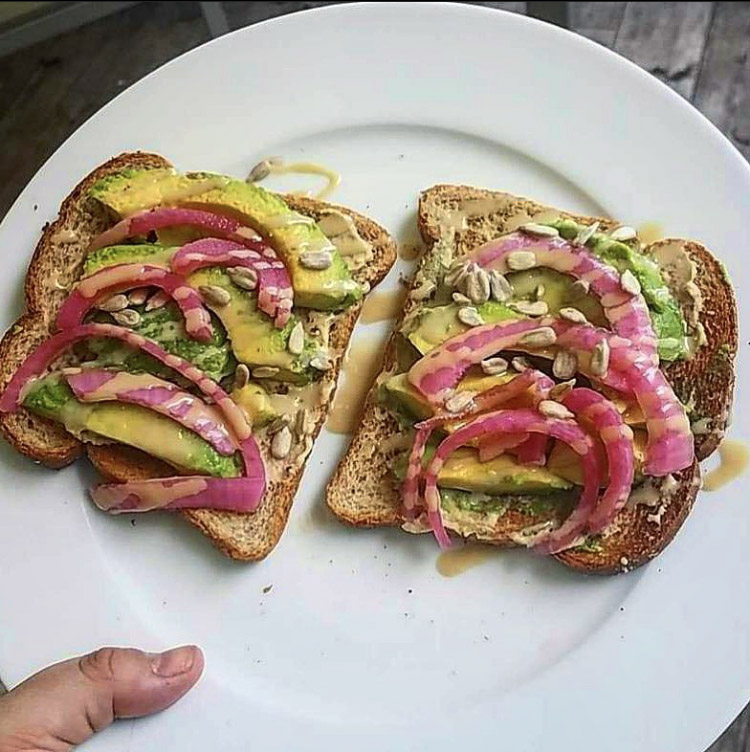 Nutty Avocado Toast